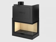 MA 283 D/S SL - ECODESIGN by Piazzetta - Termocamino a legna monoblocco in acciaio