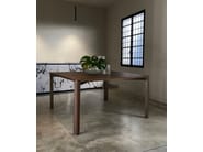 GREGORIO by MG12 - Tavolo in acciaio e legno - 5