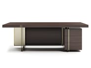 MONDRIAN by Capital Collection - Scrivania rettangolare in legno con cassetti