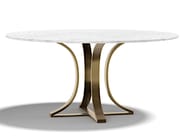 MUST T by Capital Collection - Tavolo rotondo in marmo e metallo MUST T by Capital Collection - Tavolo rotondo in marmo e metallo