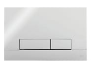 NARROW by OLI - Placca di comando per wc in ABS cromo lucida