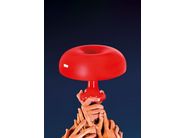 NESSINO RED by Artemide - Lampada da tavolo a LED in policarbonato - 8