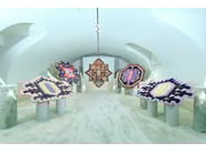 PALMETTE LAZER CANNON by cc-tapis - Tappeto fatto a mano su misura - 3