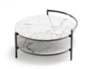 OLIVER by Capital Collection - Tavolino in marmo da salotto OLIVER by Capital Collection - Tavolino in marmo da salotto
