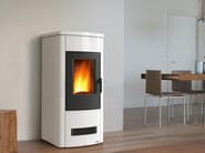 P130 | Stufa by Piazzetta - Stufa a pellet in acciaio con WiFi classe A+