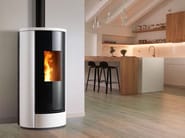 P220 T by Piazzetta - Stufa a pellet a parete con WiFi classe A+
