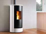 P230 T by Piazzetta - Stufa a pellet in maiolica