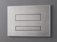 PLA 30 by Ceadesign - Placca di comando per wc in acciaio inox