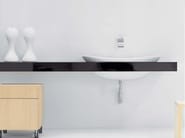 IO by Ceramica Flaminia - Piano lavabo doppio