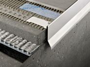 PROTERRACE PCG by PROGRESS PROFILES - Profilo e scossalina per impermeabilizzazione in acciaio lucido