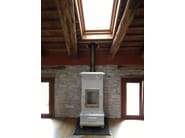 VIENNA | Stufa by LA CASTELLAMONTE - Stufa a legna in ceramica - 14