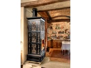 VIENNA | Stufa by LA CASTELLAMONTE - Stufa a legna in ceramica - 13