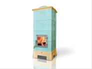 ONDA | Stufa by LA CASTELLAMONTE - Stufa a legna in ceramica - 3