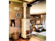 OTTAGONA by LA CASTELLAMONTE - Stufa a legna in ceramica - 9