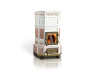 OTTAGONA by LA CASTELLAMONTE - Stufa a legna in ceramica