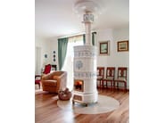 OVALE by LA CASTELLAMONTE - Stufa a legna in ceramica - 8