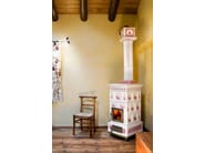 VOLUTA by LA CASTELLAMONTE - Stufa a legna in ceramica - 6