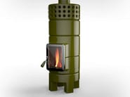 ROUNDSTACK 2° SIZE | Stufa ad accumulo by LA CASTELLAMONTE - Stufa a legna in ceramica ad accumulo