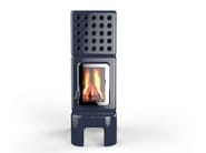 CUBISTACK LONG by LA CASTELLAMONTE - Stufa a legna in ceramica - 2