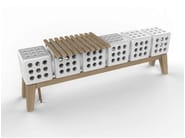 THERMOSTACK TOWER by LA CASTELLAMONTE - Termoarredo modulare in ceramica - 7