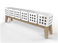 THERMOSTACK TOWER by LA CASTELLAMONTE - Termoarredo modulare in ceramica - 3