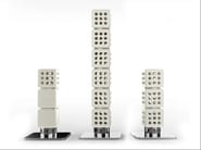 THERMOSTACK TOWER by LA CASTELLAMONTE - Termoarredo modulare in ceramica