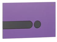 iPLATE VIOLA by OLI - Placca di comando per wc in ABS - 2