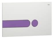 iPLATE VIOLA by OLI - Placca di comando per wc in ABS - 3