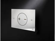 INO-X 02 by OLI - Placca di comando per wc in acciaio lucido - 3