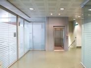 Parete mobile per ufficio by QUARTIERI LUIGI - Parete mobile in alluminio e vetro per ufficio - 3