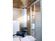 Parete mobile per ufficio by QUARTIERI LUIGI - Parete mobile in alluminio e vetro per ufficio - 7