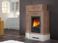 ORTISEI by Piazzetta - Stufa a legna in maiolica per riscaldamento aria - 2