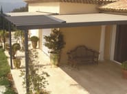 Tenda motorizzata per pergolato