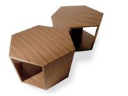 DIAMONDS Wooden coffee table with integrated magazine rack By Tonon ...