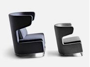 MRS BUFFY Wing lobby chair with headrest By La Cividina | design Paolo ...