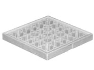 SGD20G by First Corporation - Griglia carrabile in PVC anti-shock