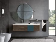 SIDE 02 by Archeda - Mobile lavabo con specchio