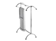 SINGLE by Devon&Devon - Porta asciugamani da terra a barra in ottone