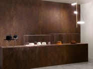 SLIMTECH CONCRETO RUST by LEA CERAMICHE - Pavimento/rivestimento in gres porcellanato effetto cemento