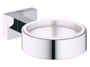 ESSENTIALS CUBE by Grohe - Portasapone a muro in metallo