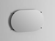 STAND by Ex.t - Specchio bagno ovale da parete