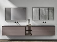 SWING 4.10 by BMT - Mobile lavabo doppio sospeso