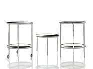 TAMBOUR by Magis - Tavolino basso rotondo in alluminio - 2