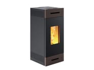 TILE M by CAMINETTI MONTEGRAPPA - Stufa / termostufa in acciaio classe A+ - 3