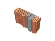 TRIS® TAMPONAMENTO MEZZA 37X12X24 by T2D - Pezzo speciale mezzo blocco preassemblato