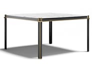 TUDOR Q by Capital Collection - Tavolo quadrato in marmo e legno TUDOR Q by Capital Collection - Tavolo quadrato in marmo e legno