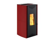 TUGA by CAMINETTI MONTEGRAPPA - Termostufa a pellet in acciaio - 3