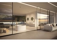 VELIS by Nobili - Miscelatore per vasca da terra monocomando con doccetta - 5