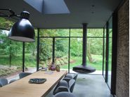 VERTIGO | Porta-finestra by Ercole - Porta-finestra a battente in acciaio e vetro con serratura