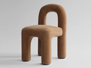 Upholstered velvet chair DAIKU 101 Copenhagen